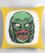 Load image into Gallery viewer, CREATURE from the BLACK LAGOON • Throw Pillow