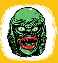 Load image into Gallery viewer, CREATURE from the BLACK LAGOON • Throw Pillow