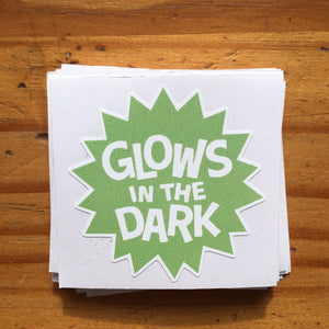 AURORA MODEL - GLOW IN THE DARK • Custom GLOW Vinyl STICKERS!!! 2 For 1 Deal!!!