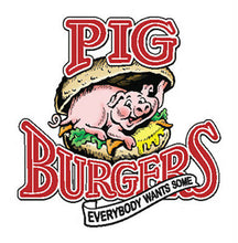 Load image into Gallery viewer, PIG BURGERS • Mani-Yack Iron-On Transfer • Retro "Better Off Dead" Design!!!
