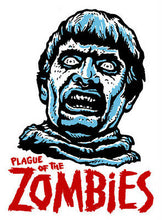 Load image into Gallery viewer, PLAGUE of the ZOMBIES • Iron-On Transfer • Retro MANI-YACK Design!!! HAMMER FILM