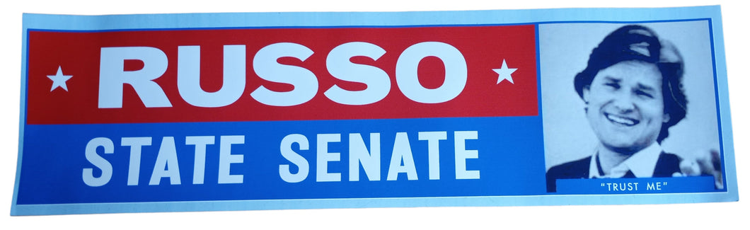 Used Cars • Retro BUMPER STICKER • Rudy Russo