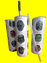 Load image into Gallery viewer, Monster Pattern 20oz Stainless Steel Tumbler
