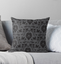 Load image into Gallery viewer, Halloween Bat Pattern • Throw Pillow
