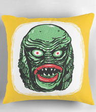 Load image into Gallery viewer, CREATURE from the BLACK LAGOON • Throw Pillow
