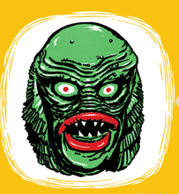 Load image into Gallery viewer, CREATURE from the BLACK LAGOON • Throw Pillow
