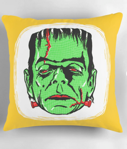 FRANKENSTEIN • Throw Pillow