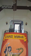 Load and play video in Gallery viewer, Savage Woman Sideshow Banner
