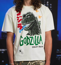 Load image into Gallery viewer, Teddy Fresh Godzilla Battle of the Beasts Graphic T-Shirt
