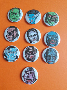 Mani-Yack Monster Button Set Kong