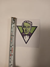 Load image into Gallery viewer, CRISWELL - New Small Vinyl STICKER • GLOW IN THE DARK • PLAN 9

