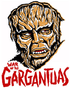 SANDA • Iron-On Transfer • The War of the Gargantuas • Retro Design!!!