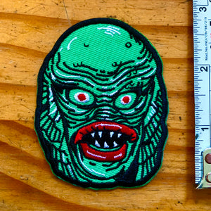 CREATURE • Small Embroidered Patch • MANI-YACK MONSTER!!! CLASSIC UNIVERSAL!