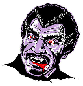 BLACULA • Large STICKER • Retro MANI-YACK MONSTER!!! • Horror Exploitation!!!