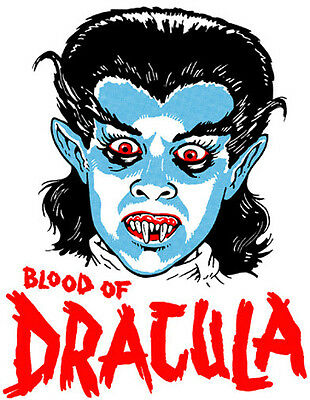 BLOOD of DRACULA • Mani-Yack Iron-On Transfer • Retro Monster Design!!!