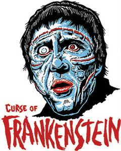 CURSE of the FRANKENSTEIN • STICKER • Retro MANI-YACK MONSTER!!!