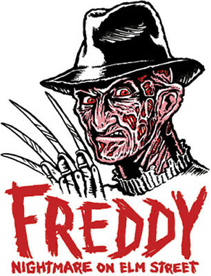 FREDDY KRUEGER • Iron-On Transfer • Retro MANI-YACK Design • NIGHTMARE ...