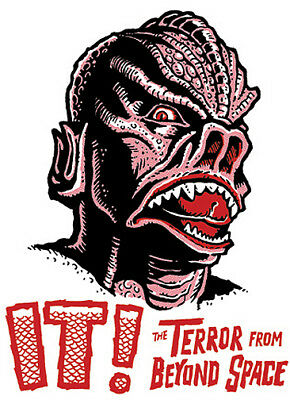 IT! Terror from Beyond Space • Mani-Yack Iron-On Transfer • Retro Monster!!!