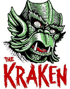 THE KRAKEN • Iron-On Transfer • Retro MANI-YACK Design!!! Clash Of The Titans