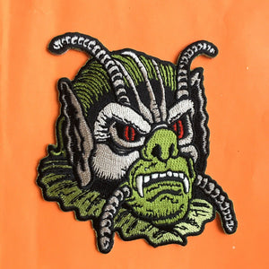 The SHE-CREATURE • Embroidered Patch • Retro MANI-YACK MONSTER!!! Paul Blaisdell