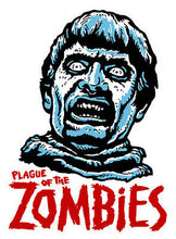 Load image into Gallery viewer, PLAGUE of the ZOMBIES • Iron-On Transfer • Retro MANI-YACK Design!!! HAMMER FILM
